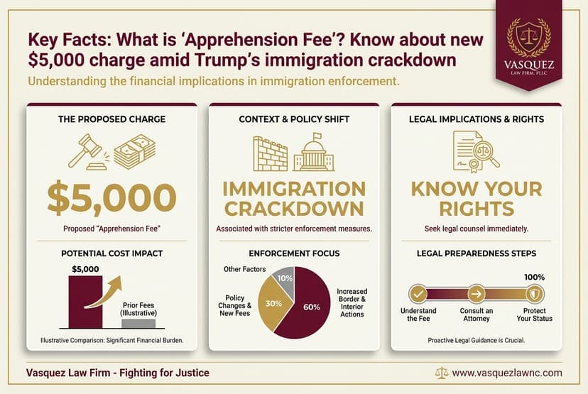 Key Statistics and Data for What is the $5,000 Apprehension Fee? Immigration Insights for NC