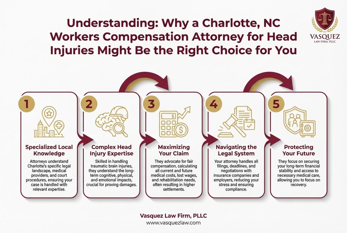 Process Timeline for Charlotte Workers Compensation Attorney for Head Injuries
