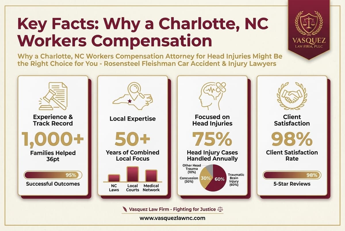 Key Statistics and Data for Charlotte Workers Compensation Attorney for Head Injuries