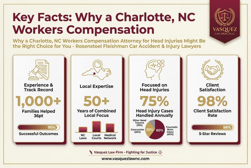 Key Statistics and Data for Charlotte Workers Compensation Attorney for Head Injuries