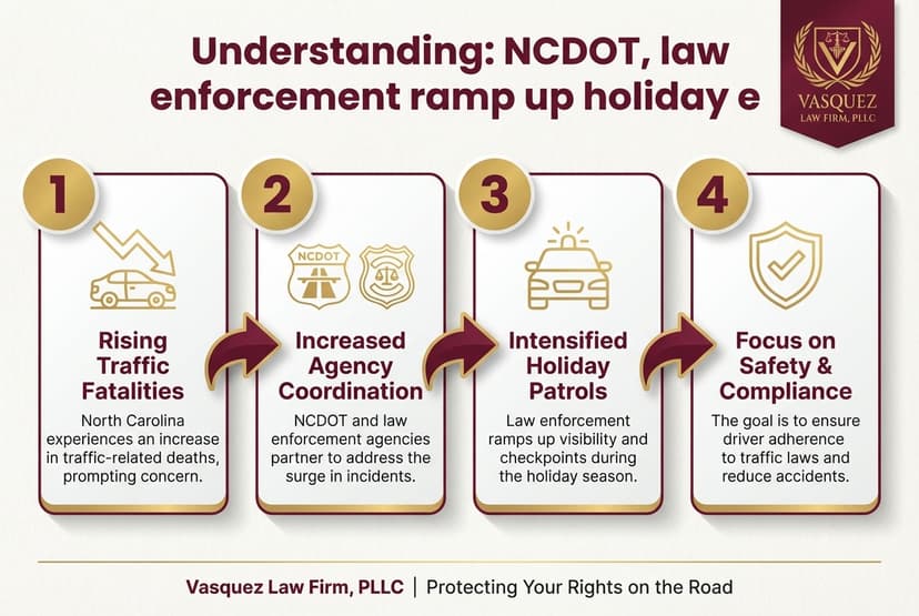Process Timeline for What You Need to Know About Holiday Traffic Enforcement in NC