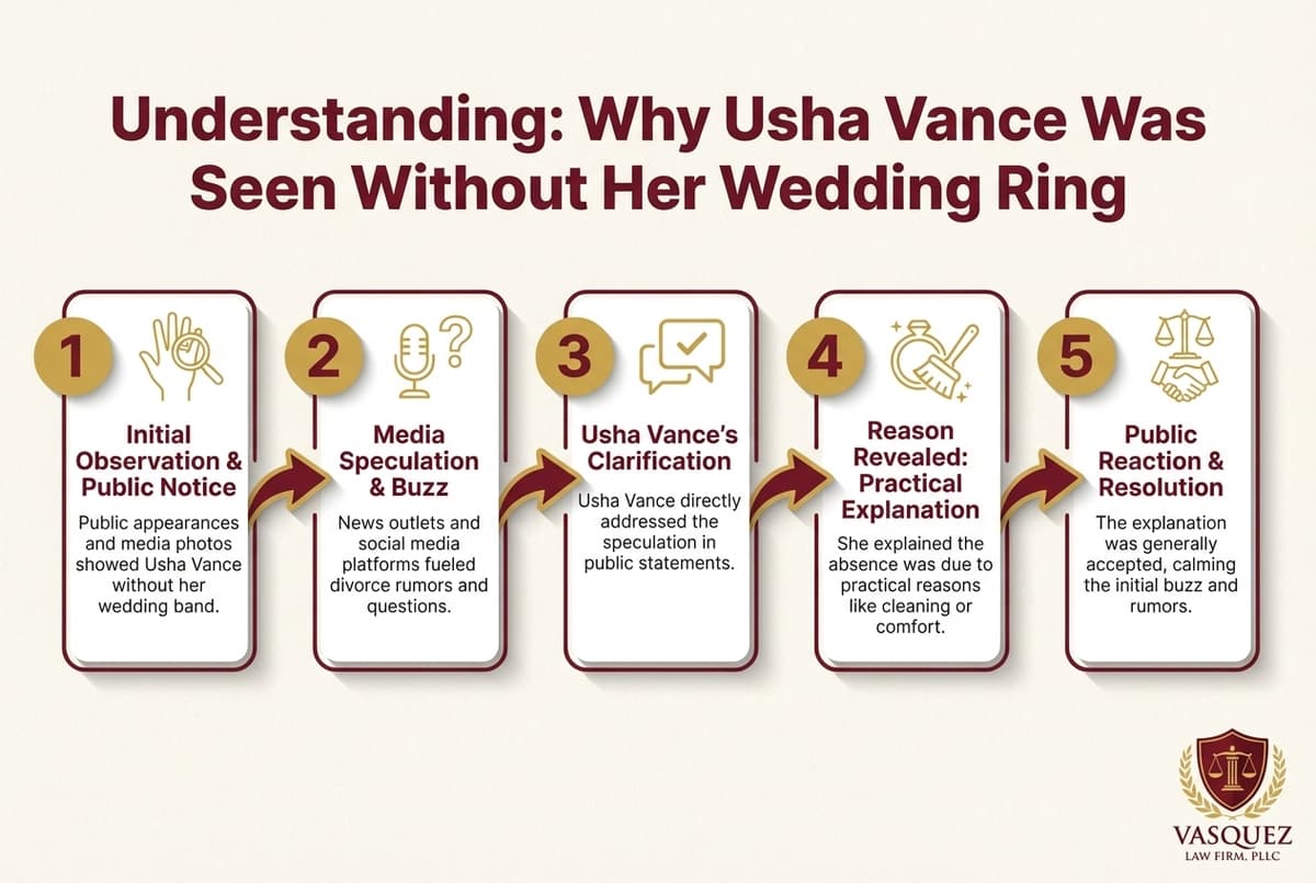 Process Timeline for Navigating Divorce: Insight from Usha Vance's Experience