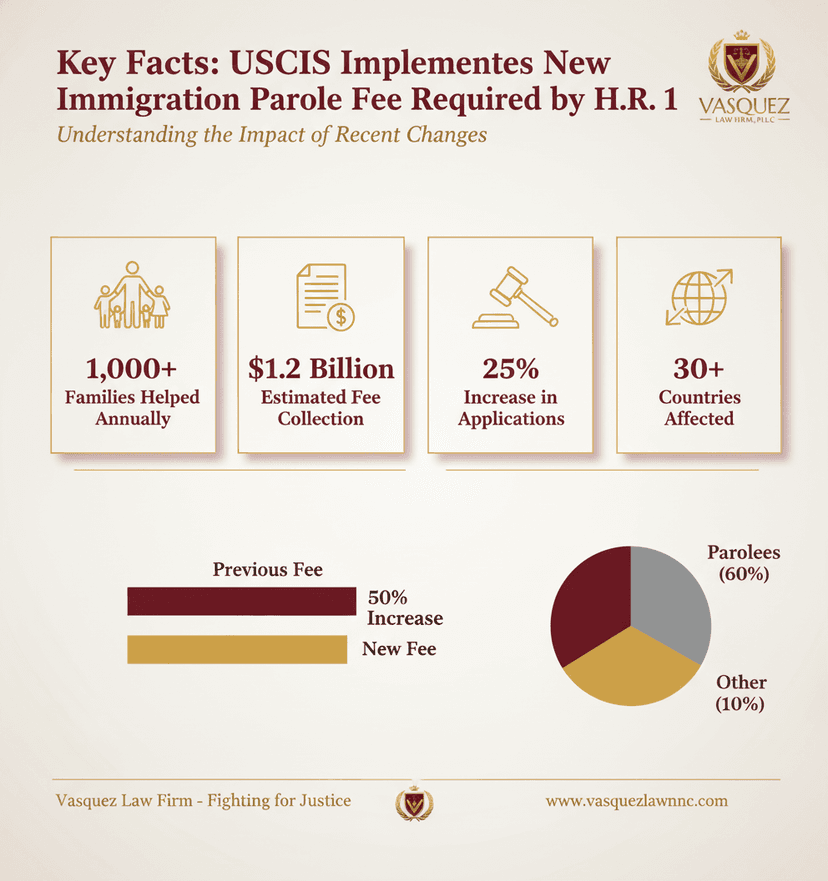 Key Statistics and Data for USCIS New Immigration Parole Fee Impact Explained