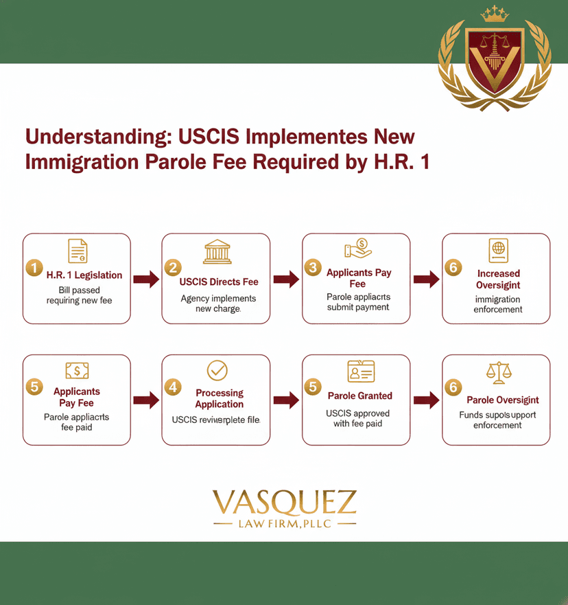 Process Timeline for USCIS New Immigration Parole Fee Impact Explained
