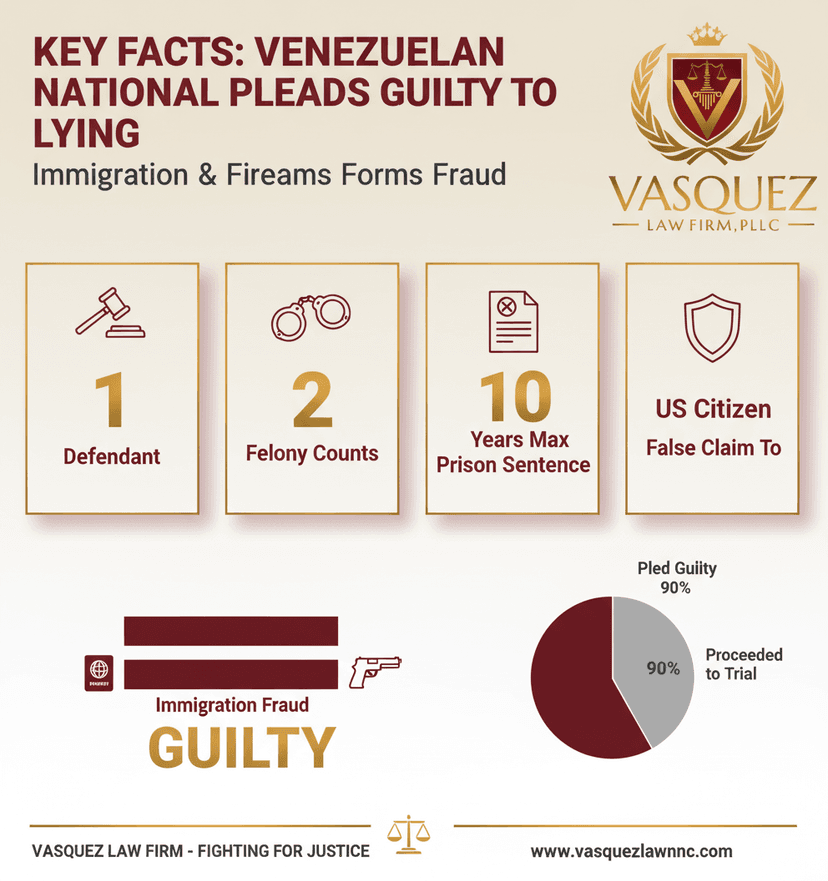 Key Statistics and Data for Navigating Legal Hurdles: Venezuelan National's Case Unveiled