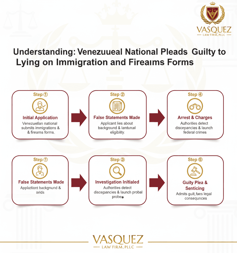 Línea de Tiempo del Proceso para Navegando Obstáculos Legales: El Caso de un Nacional Venezolano