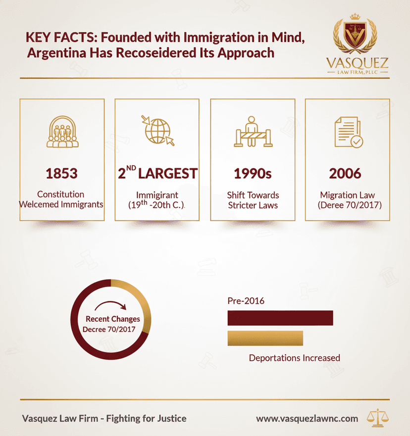 Key Statistics and Data for Argentina's Immigration Pivot: What It Means for NC Residents