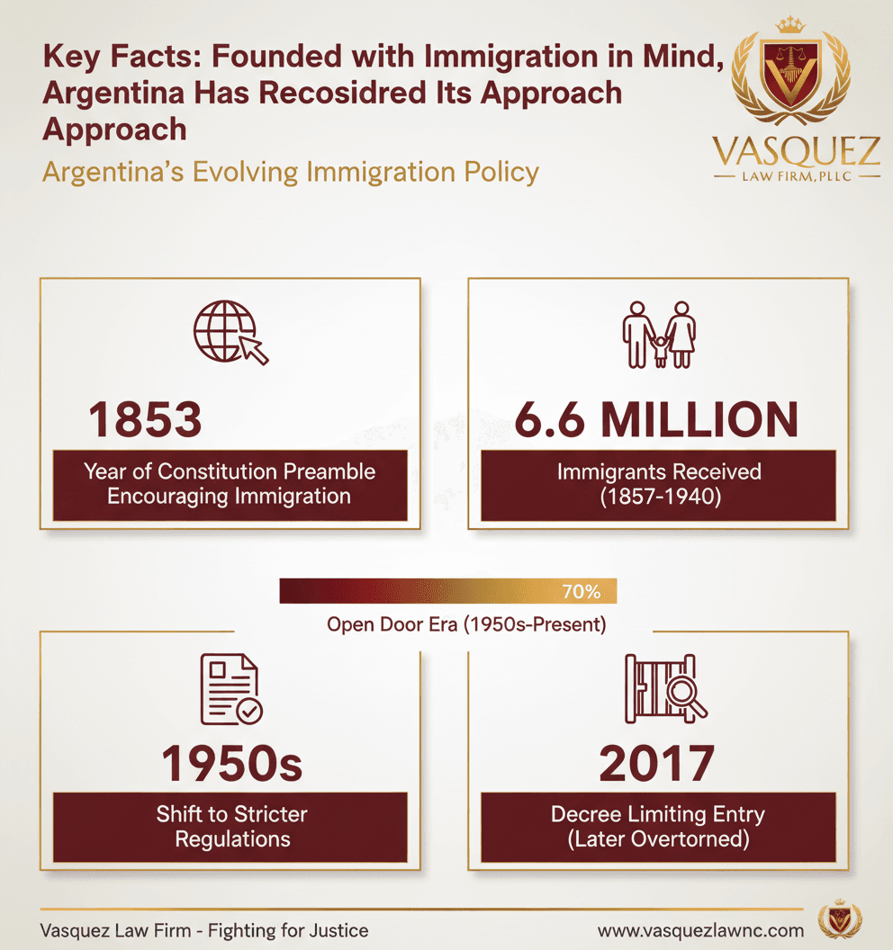 Estadísticas Clave y Datos para El Cambio de Argentina sobre Inmigración: Qué Significa para Usted