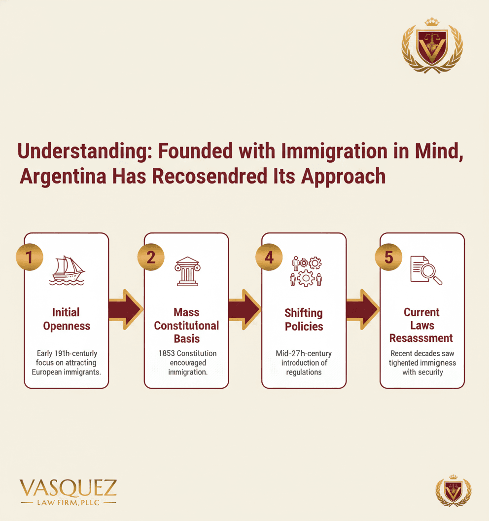 Línea de Tiempo del Proceso para El Cambio de Argentina sobre Inmigración: Qué Significa para Usted