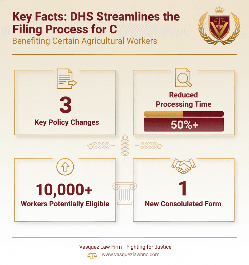 Key Statistics and Data for DHS Streamlines Agricultural Worker Visa Process