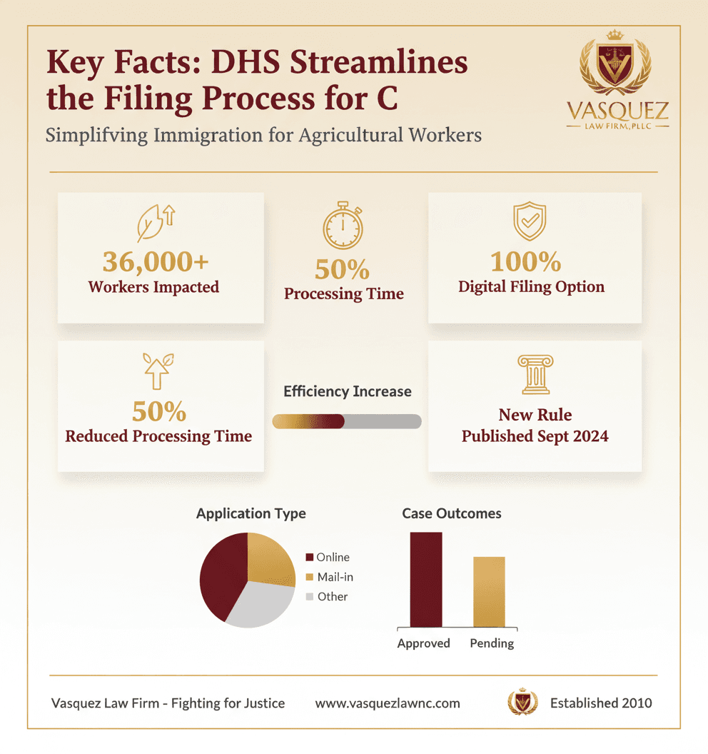 Estadísticas Clave y Datos para DHS Simplifica el Proceso de Visa para Trabajadores Agrícolas