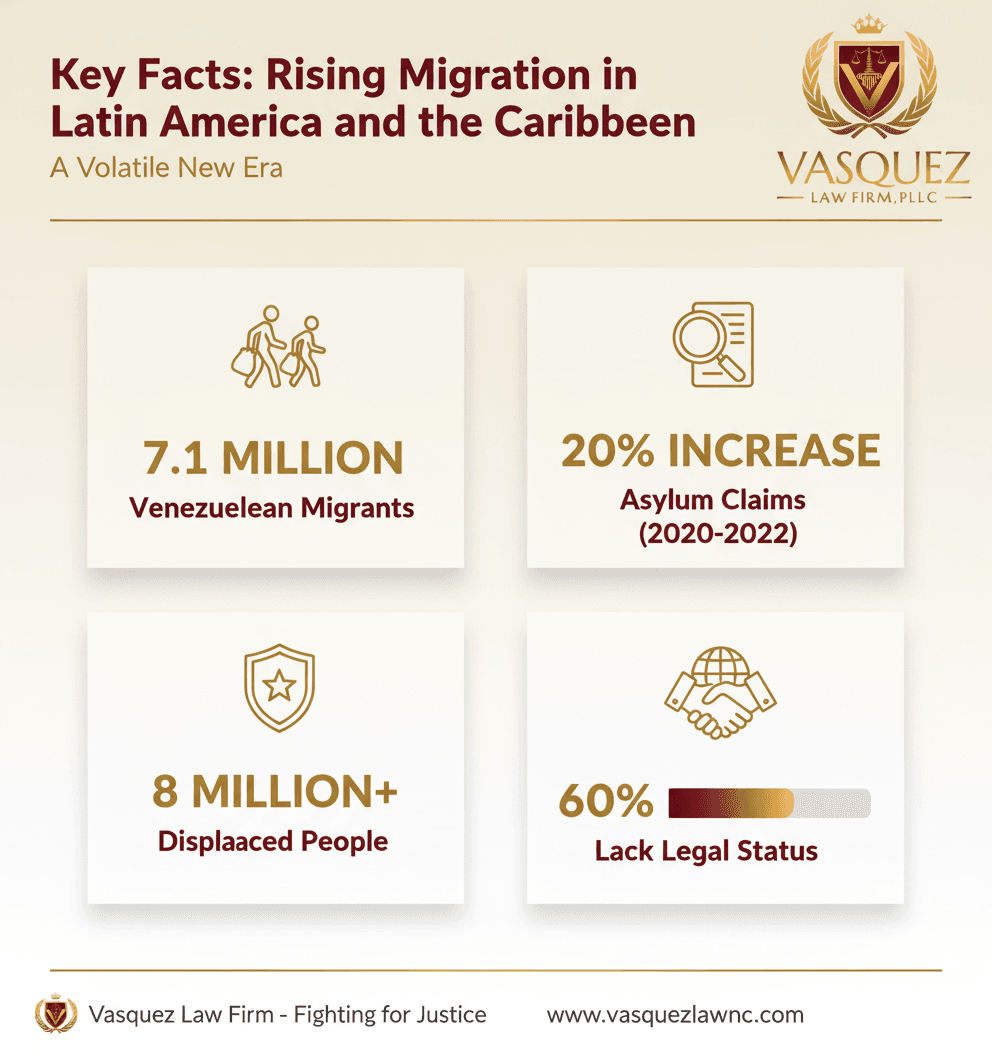 Estadísticas Clave y Datos para Navegando Nuevas Tendencias de Migración en América Latina y el Caribe - latin america the caribbean