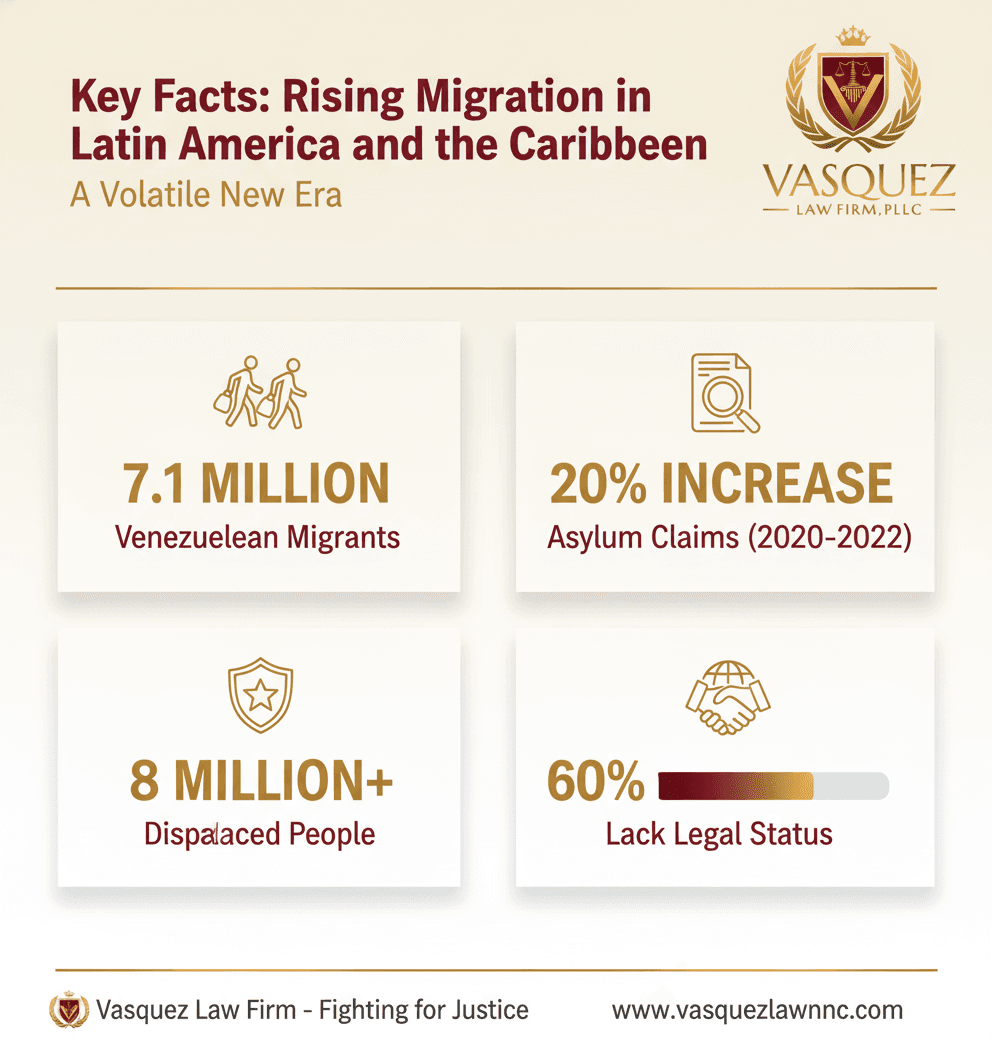 Estadísticas Clave y Datos para Navegando la Nueva Era de Migración en América Latina y el Caribe