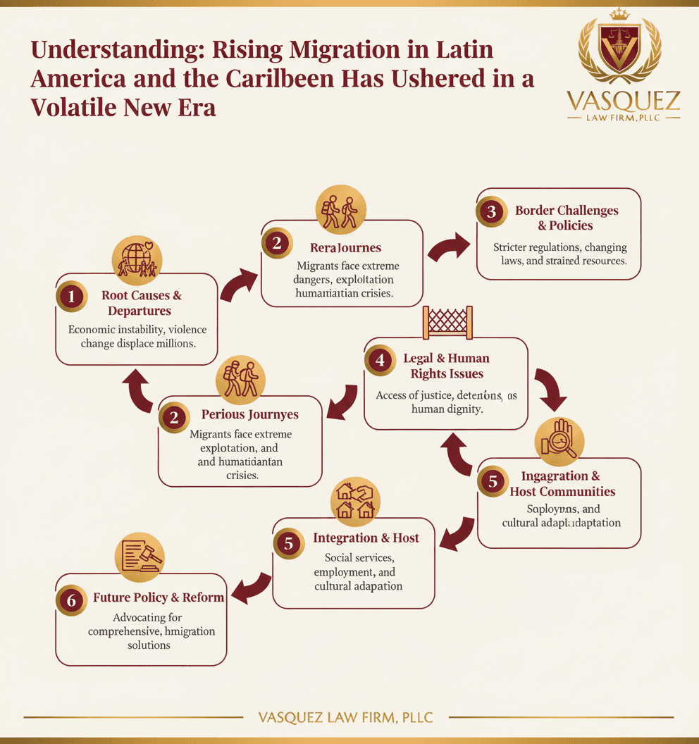Línea de Tiempo del Proceso para Navegando Nuevas Tendencias de Migración en América Latina y el Caribe - latin america the caribbean