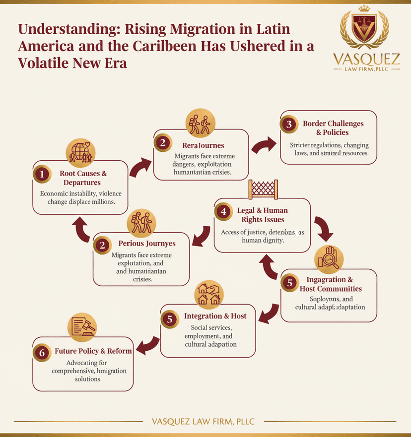 Process Timeline for Navigating New Migration Trends in Latin America & the Caribbean