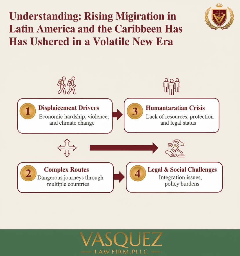 Process Timeline for Navigating New Migration Trends in Latin America & Caribbean