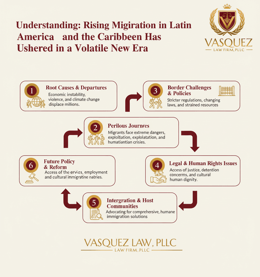 Process Timeline for Navigating New Migration Trends from Latin America to NC