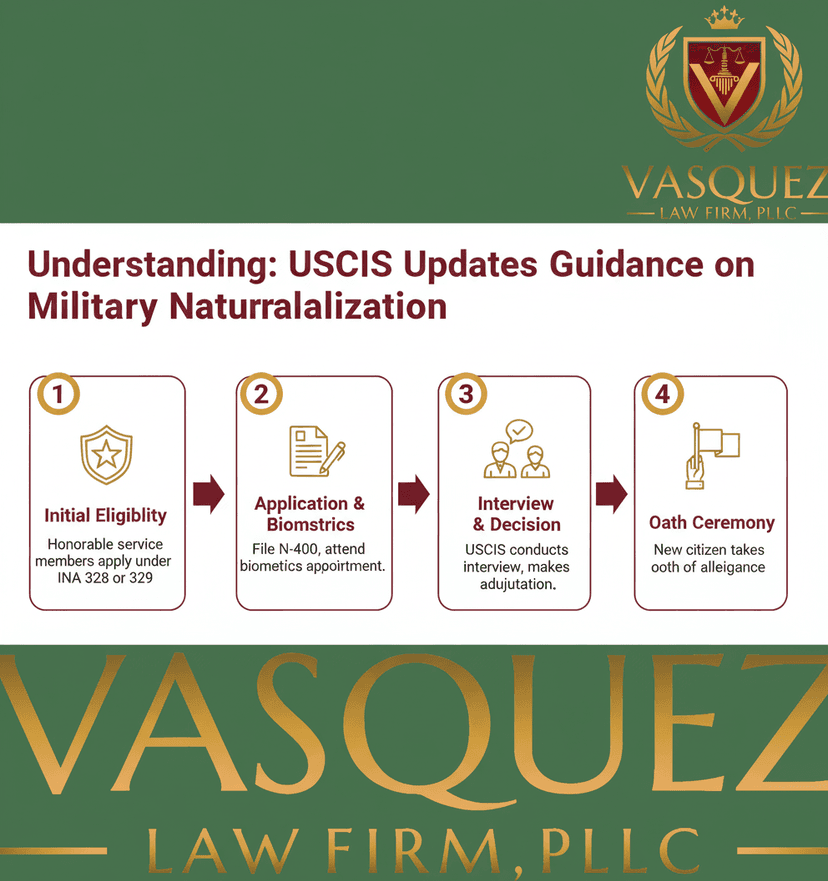 Process Timeline for USCIS Guidance on Military Naturalization: What You Need to Know