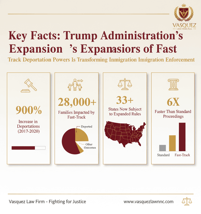 Key Statistics and Data for Navigating Fast-Track Deportation Under Trump's Expanded Powers