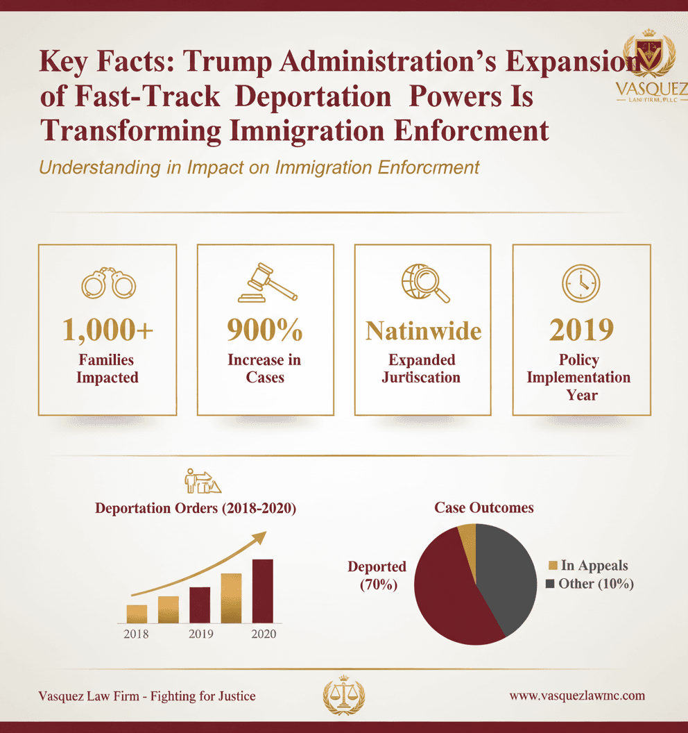 Estadísticas Clave y Datos para La Administración Trump Amplía la Deportación Acelerada: Qué Significa para Usted