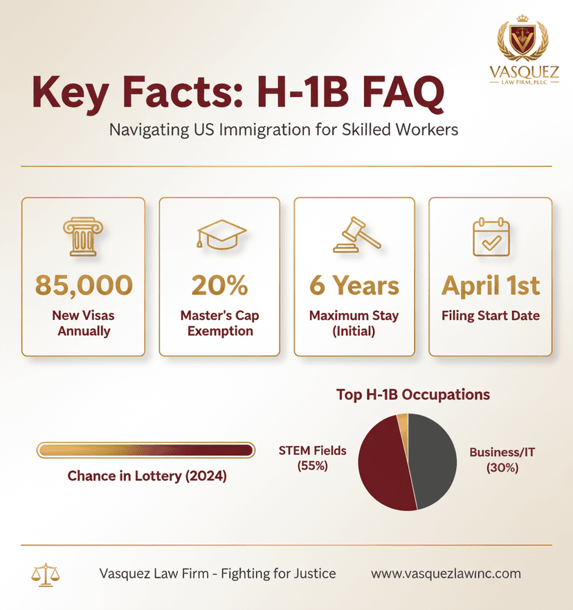 Key Statistics and Data for Navigating H-1B Changes in North Carolina: Your Questions Answered