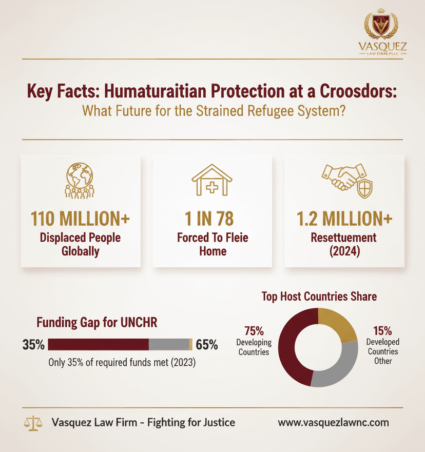 Key Statistics and Data for Navigating the Future: Humanitarian Protection & Refugee Rights