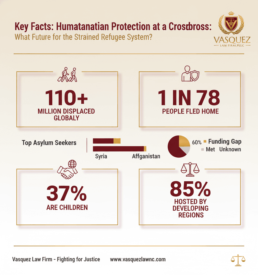Key Statistics and Data for Navigating the Future: The Refugee System at a Crossroads