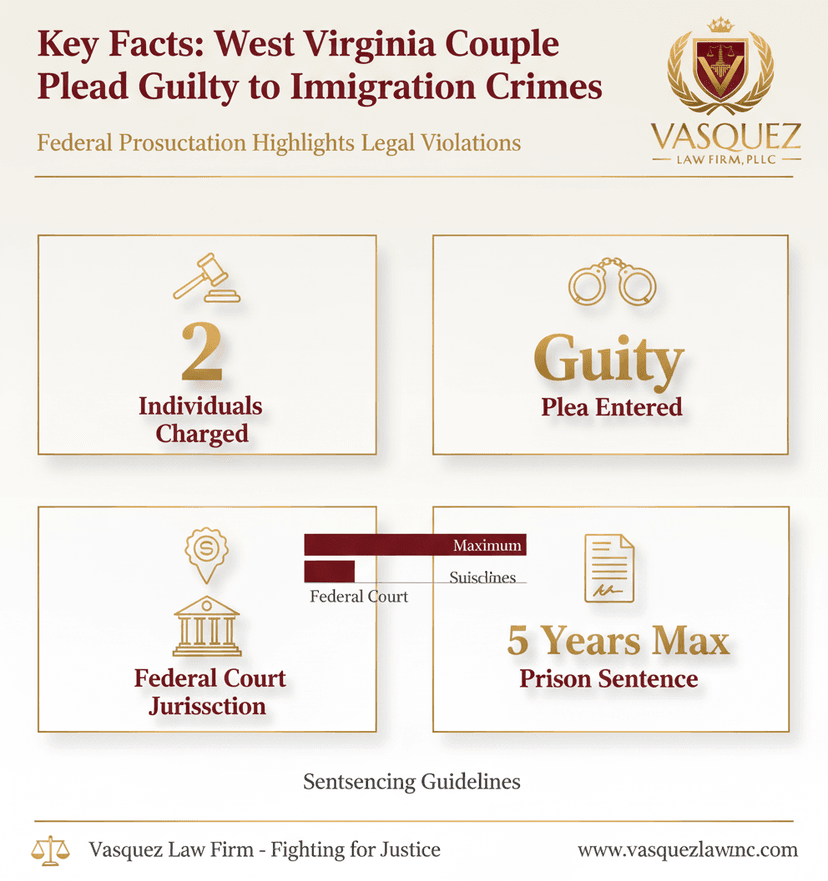 Key Statistics and Data for West Virginia Couple's Guilty Plea Sheds Light on Immigration Law