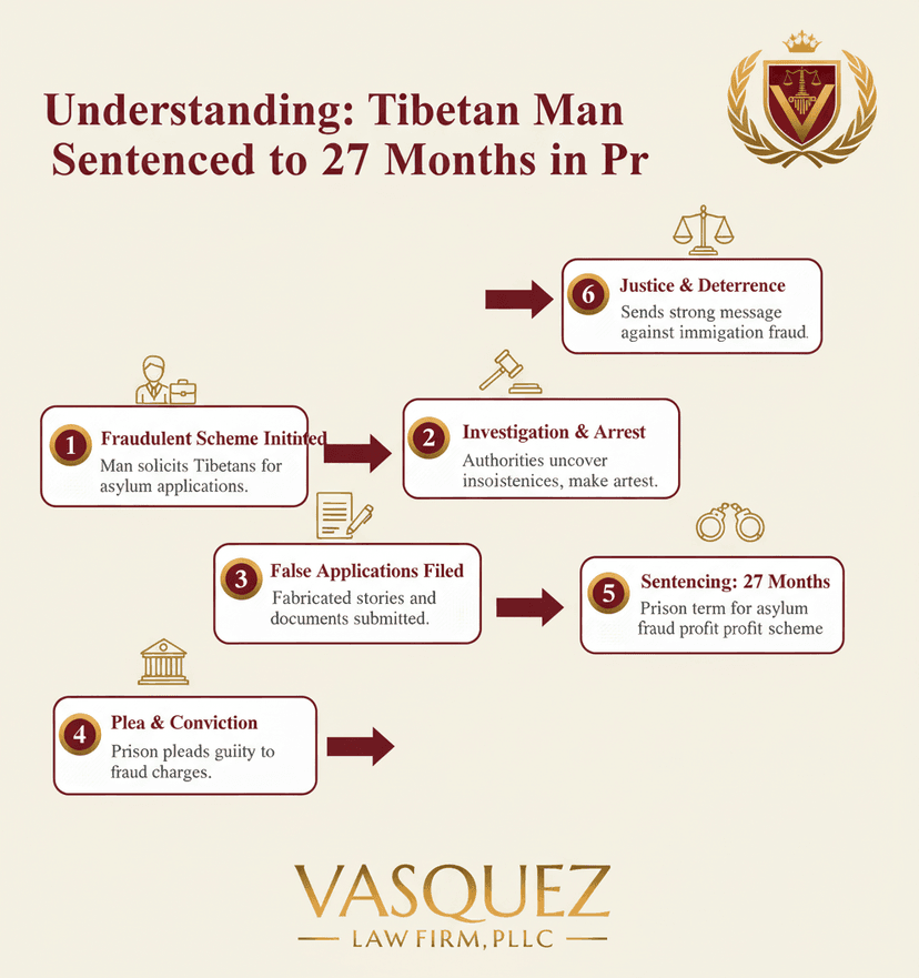 Process Timeline for Navigating the Consequences of Fraudulent Asylum Claims