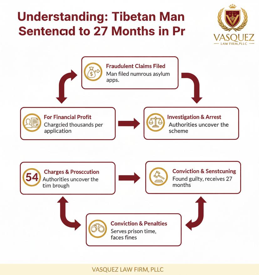 Process Timeline for Navigating Legal Waters: Fraudulent Asylum Claims & Consequences