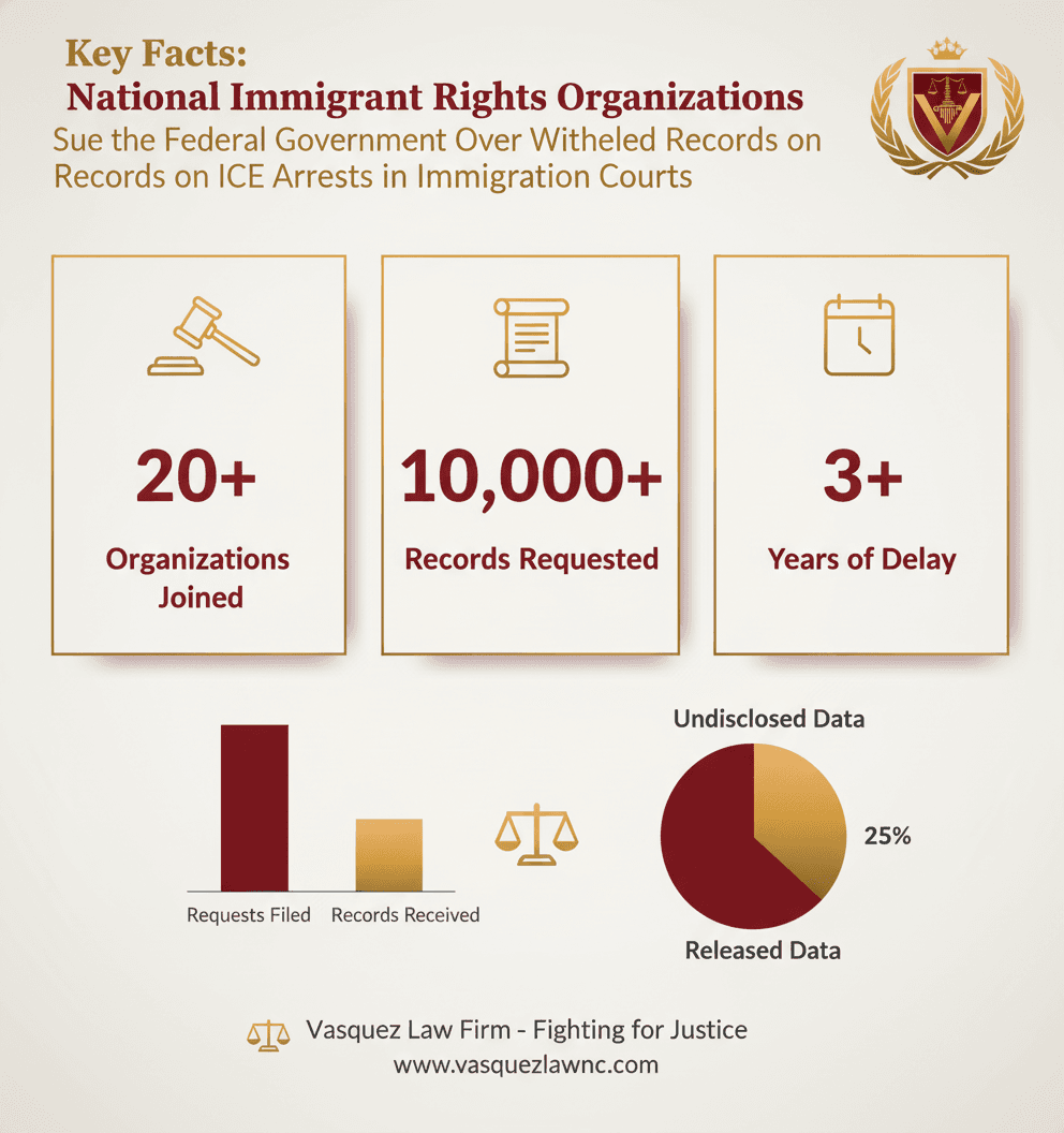 Estadísticas Clave y Datos para Derechos de los Inmigrantes y Arrestos por ICE: Perspectivas Legales y Consejos