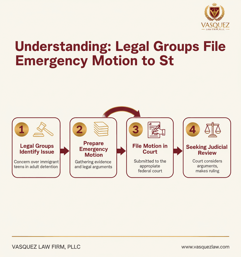 Process Timeline for Stopping ICE from Jailing Immigrant Teens in Adult Detention