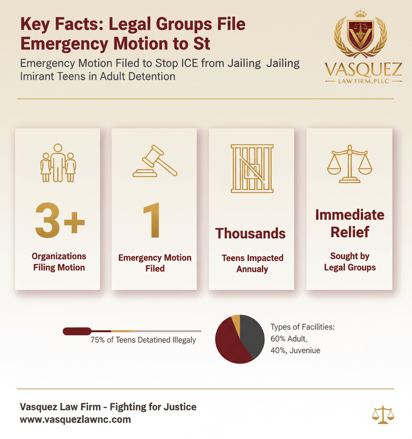 Key Statistics and Data for Emergency Motion Against ICE: Protecting Immigrant Teens