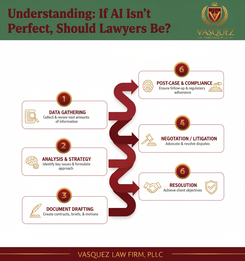 Process Timeline for Navigating Legal Perfection: Should Lawyers Aim for Flawlessness?
