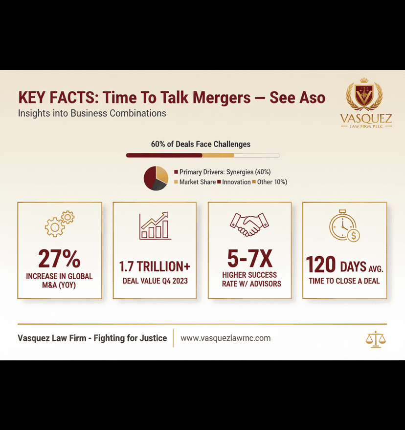 Key Statistics and Data for Navigating Mergers in NC: What You Need to Know