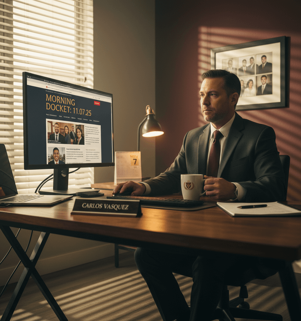 Understanding the Morning Docket: 11.07.25 & Its Impact in NC