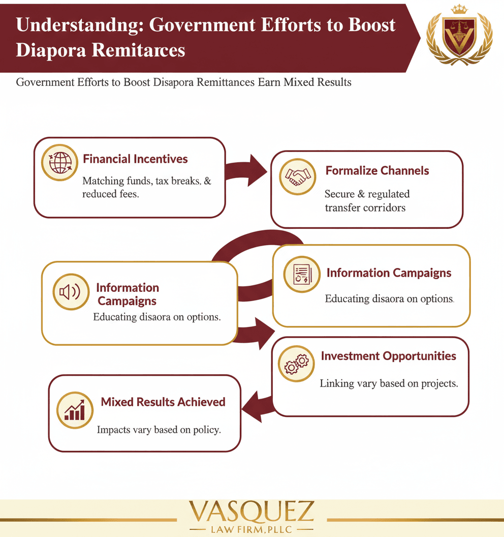 Línea de Tiempo del Proceso para Navegando las Remesas de la Diáspora: Perspectivas Legales y Acciones