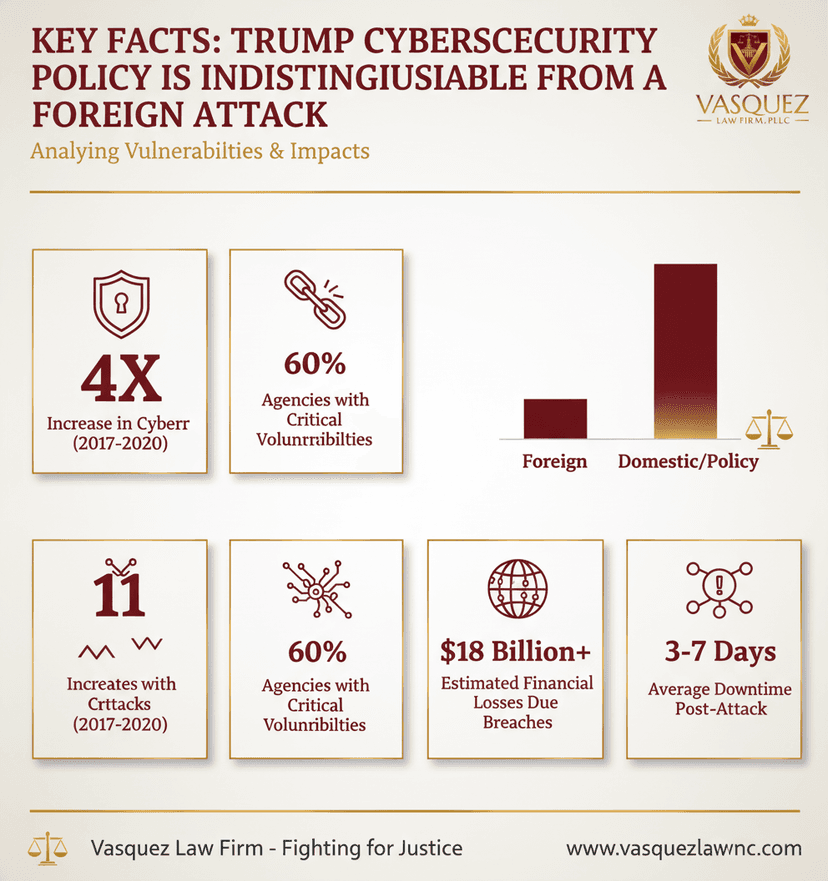 Key Statistics and Data for Navigating Cybersecurity Policy Changes in NC