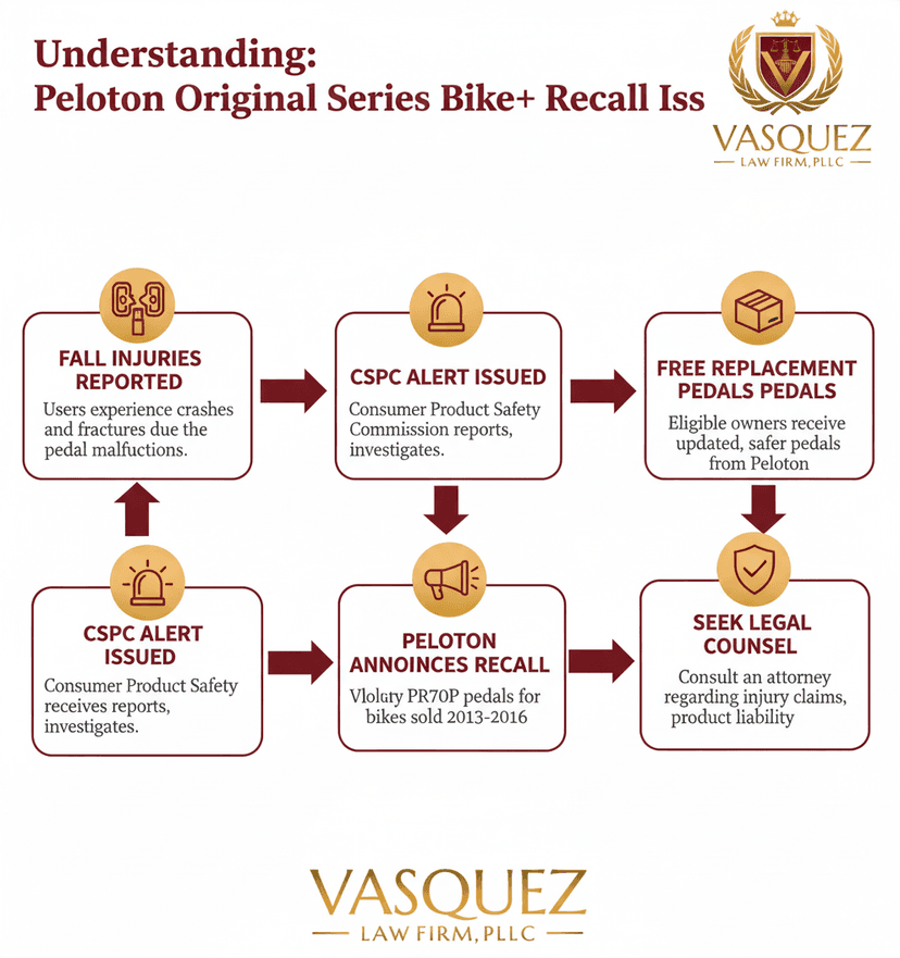 Process Timeline for Peloton Bike+ Recall: Navigating Legal Options in NC
