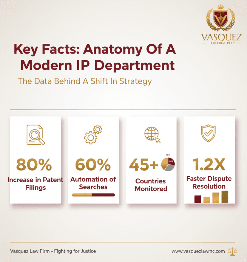 Key Statistics and Data for Navigating the Shift: Modern IP Strategies in NC