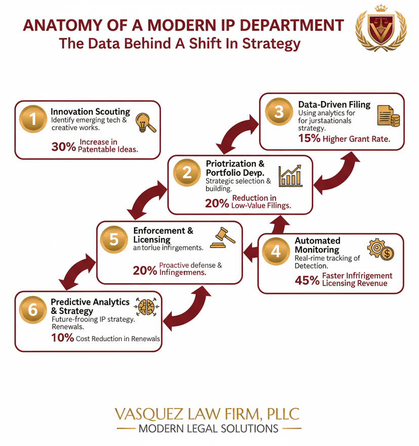 Process Timeline for Navigating the Shift: Modern IP Strategies in NC