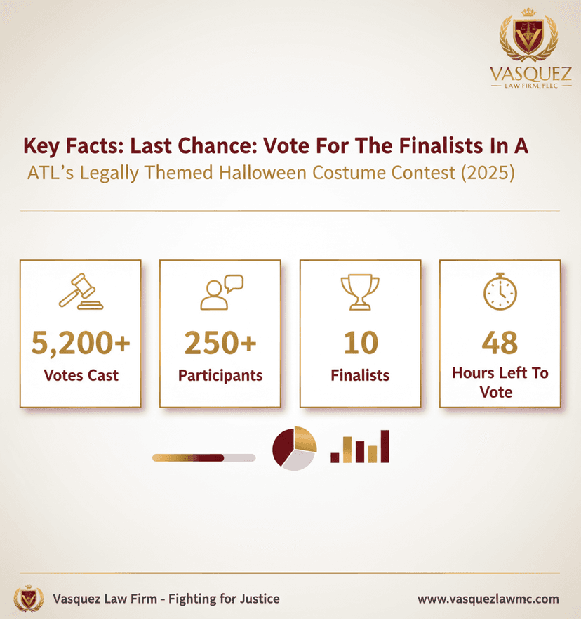 Key Statistics and Data for Last Chance to Vote in the 2025 Legally Themed Costume Contest