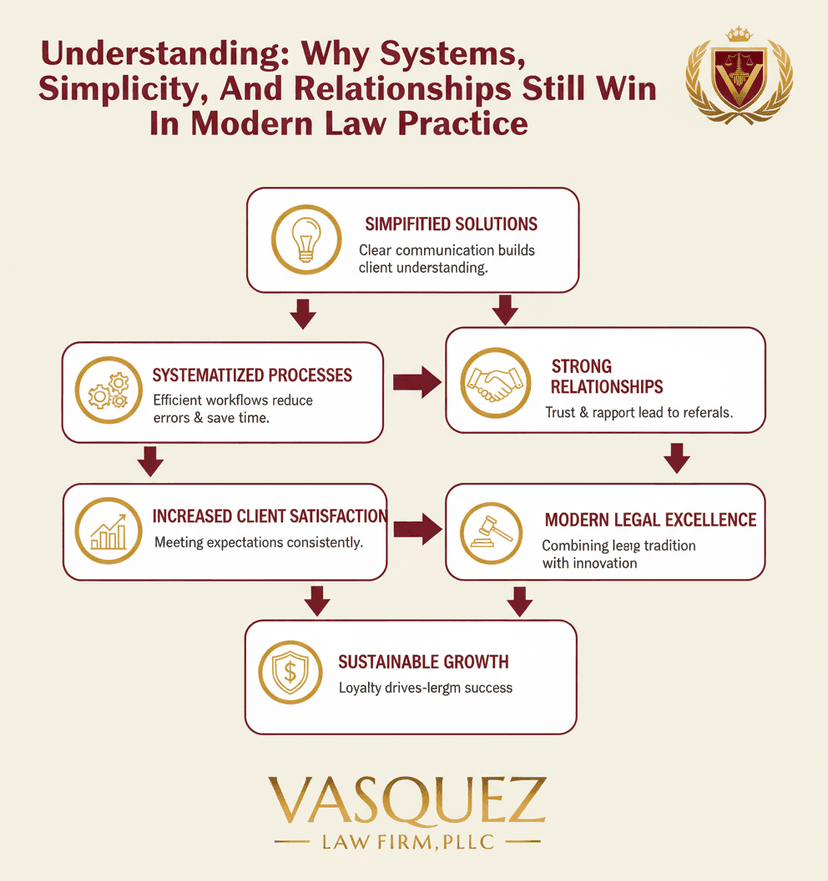 Process Timeline for Winning in NC Law: Systems, Simplicity, Relationships Matter