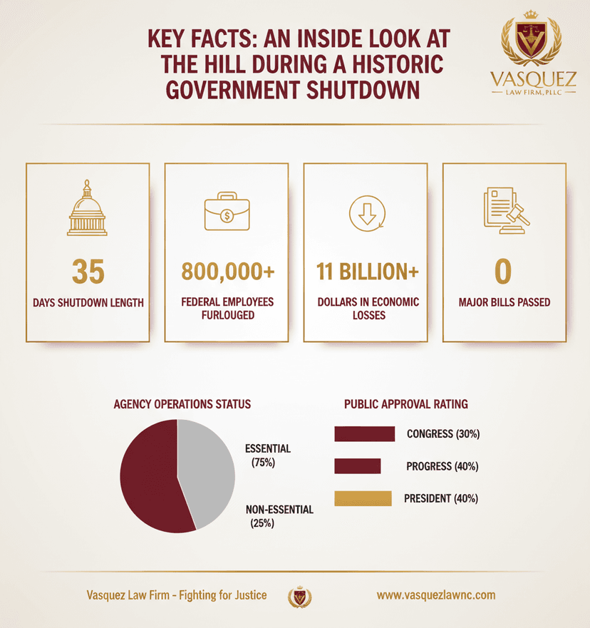 Key Statistics and Data for Navigating the Effects of a Historic Government Shutdown in NC