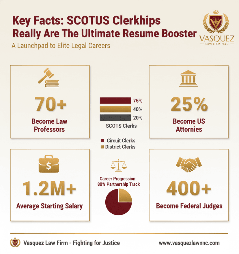 Key Statistics and Data for SCOTUS Clerkships: The Ultimate Career Booster