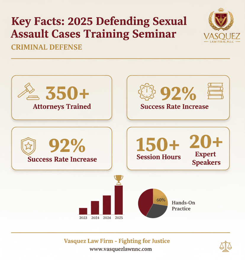 Key Statistics and Data for Navigating Sexual Assault Defense: 2025 Seminar Highlights