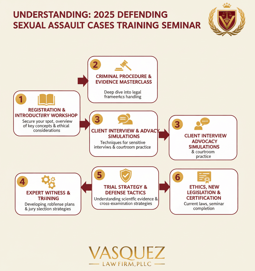 Process Timeline for Navigating Sexual Assault Defense: 2025 Seminar Highlights