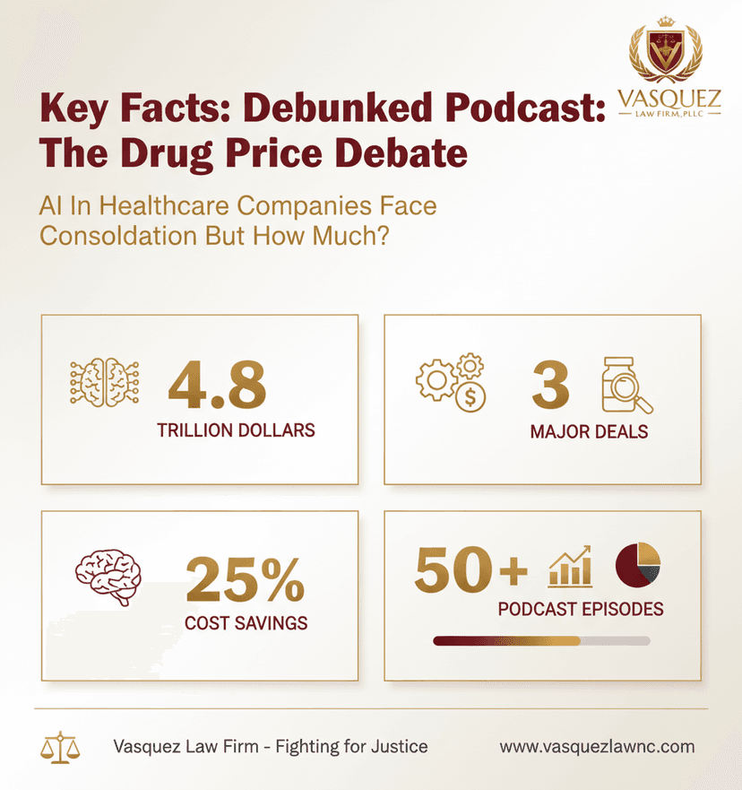 Key Statistics and Data for Navigating Healthcare's Legal Landscape: AI, Drug Prices & Consolidation