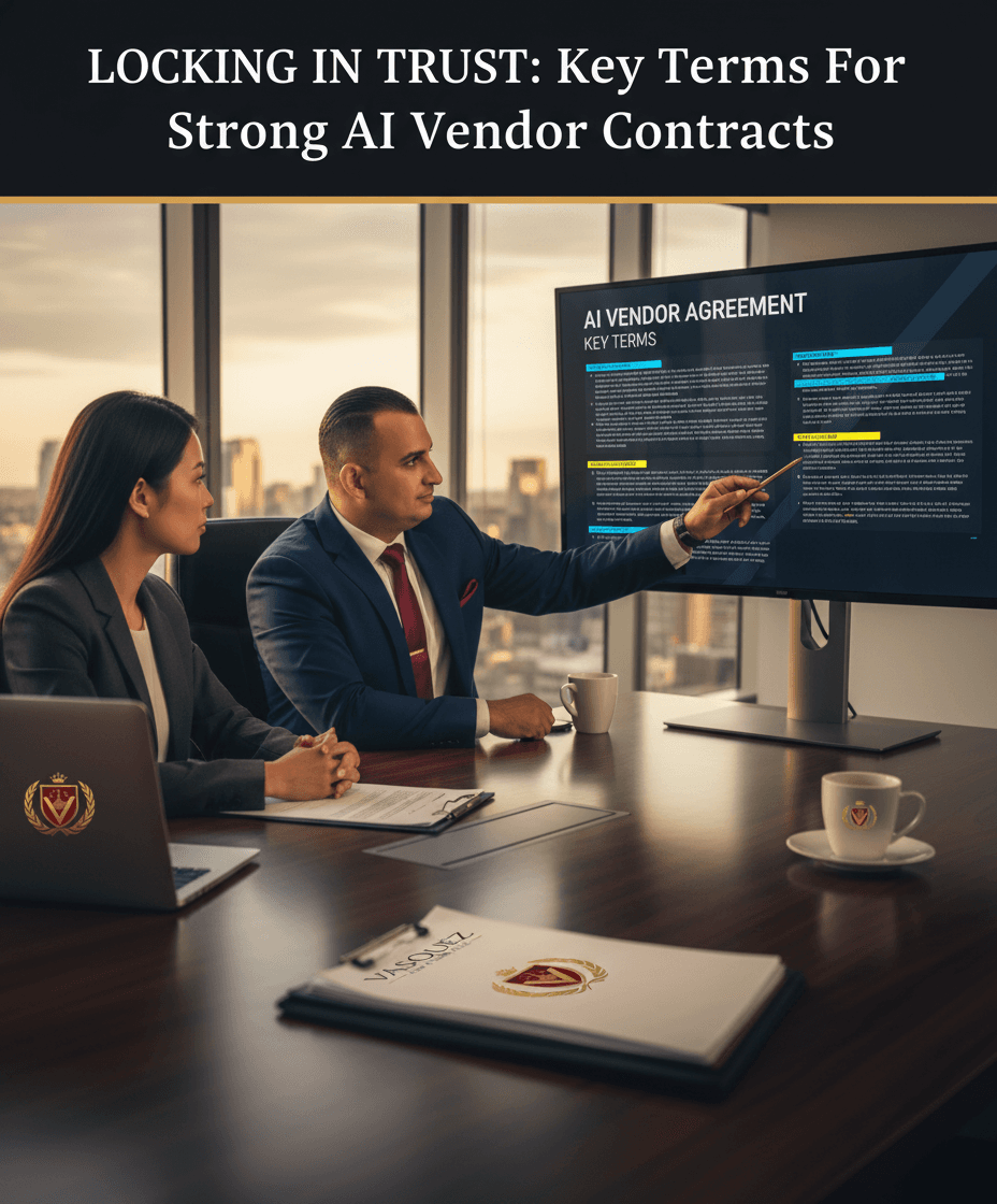 Locking In Trust: Key AI Vendor Contract Terms in NC