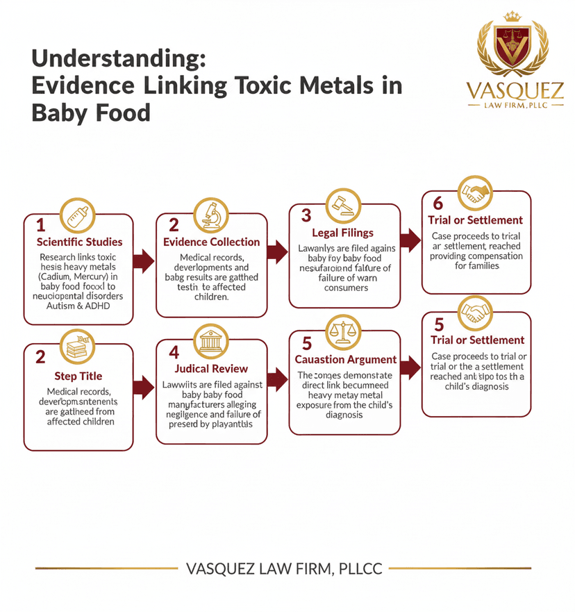 Process Timeline for Court to Review Toxic Metals in Baby Food's Link to Autism, ADHD